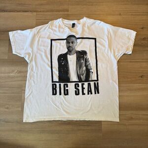 Big Sean Dark Sky Paradise 2015 Album Release White Shirt Size XXL Hip Hop